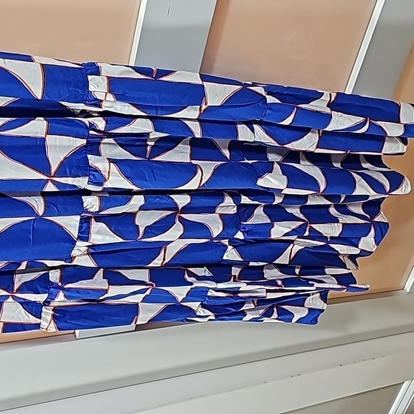 ✨NWT✨Abel the Label Anthropologie Red White & Blue Tasmin Maxi Skirt XS - Picture 7 of 9